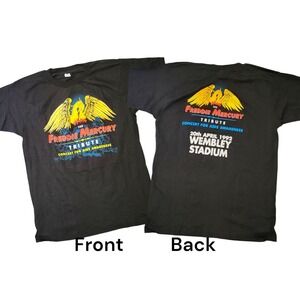 Vintage Queen Freddy Mercury Wembly Rock Concert Aids Awareness Shirt 1992